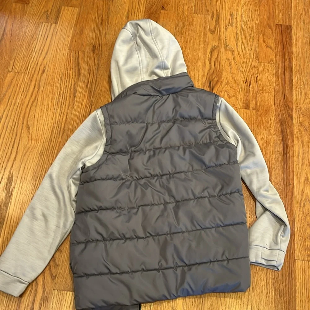 Faux Puffer Vest Jacket